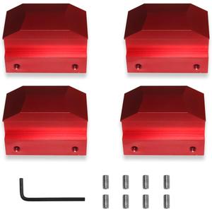 MSCRP Jack Pad Billet Aluminum Floor Jack Bolt on Jack Points for 6th gen Camaro 16-18