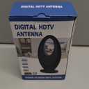 2025 TV Antenna for Smart TV and Old TV, 2200+ Miles Range HD Digital TV Antenna Indoor with 360° Signal Strongest Booster, Supports Local Channels 1080P 4K Reception for Home, RV, Camping (10.1m)