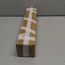 Poskena White Curtain Rods for Windows 28 to 48 Inch, 5/8" Diameter Heavy Duty Metal Adjustable Small Curtain Rod With Bracket(2.3-4 Feet)