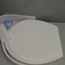 Jool Baby Quick Flip Toilet Seat with Built-in Potty & Splash Guard for Toddler Training, Slow Close (Round)
