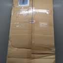 Sweetcrispy 55" Computer Desk with 6 Drawers, Home Office Gaming Desks with Storage Shelves for Bedroom, Writing Study Corner Living Room Work Table Rustic Brown