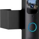 LOCKA Blink Doorbell Mount, Full-Metal Anti-Theft, No-Drill, Compatible with Blink Video Doorbell 1st Gen, Not for 2nd Gen, Black, Stainless Steel, Door Mount