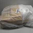 SNUG&COZY Luxury Goose Down Feather Pillow Inserts - 24x24IN, Double Layered Down-Proof Design, Ultra-Soft Cover, High Fill Weight, Pack of 2, White