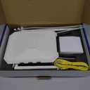 Outdoor WiFi Extender AX1800, Outdoor High Power Long Range WiFi Booster with 6 Antennas, Dual Band Outdoor Access Point Gigabit Port, WiFi Extenders Booster for Backyard, Garage, Farm, Pool (Ivory)