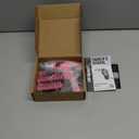 Hi-Spec Small Electric Screwdriver, Mini Drill Set, Rechargeable 3.6V Cordless Screwdriver with 26 Driver Bits, Power Tool for Small Projects & Home Use, Pink