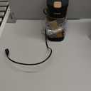 Tastyle Single Serve One Cup Coffee Maker, for K Cups and Grounds, Mini Coffee Maker with Portable Handle, 6 to 12 Oz Brew Size, for Travel, Camping, Office, RV and Dorm, 120V, Black and Gold