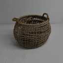Baskets, Set of 2 for Home, Office, Dorm Room, Living Room, Bedroom, Bathroom, Nursery Storage and Organization (11x11/8x8 inch)