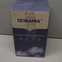 DONAMA Reading Pillow for Gaming, Lap Desk Pillow for Laptop, Arm Rest Pillow with Side Pockets, Memory Foam Bed Rest Pillow for Reading, Working, Gaming, Writing in Bed Couch Floor (Dark Grey)