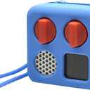 2 x Silicone Cover for Yoto Mini Player, Protective Sleeve Case Compatible with Audio Music Player (Blue)