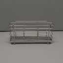 Utensil Holder, 304 Stainless Steel Rust Free Cutlery Utensil Holder, 3 Divided Compartments Silverware Organizer Rack, with Hooks removable Drying Rack for Kitchen Organization(Silver)