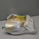 175pcs Christmas Party Supplies - 25 Plastic Plates, 25 Gold & Silver Disposable Plastic Silverware, Clear Gold Cups for Christmas