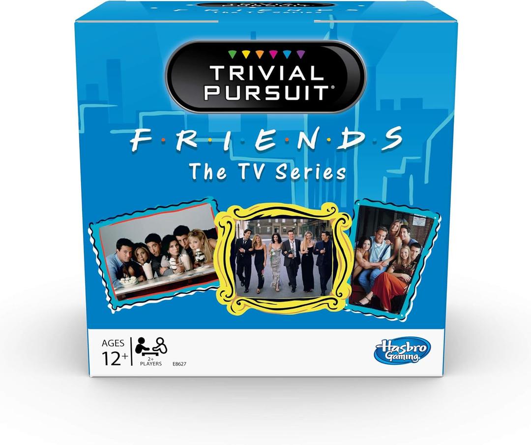 Hasbro Gaming Trivial Pursuit: Friends The TV Series Edition Party Game; 600 Trivia Questions for Tweens and Teens Ages 12 and Up