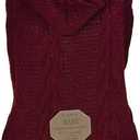 Rdc Pet Clothes Dog & Cat Woolen Sweater with Cap - Winter Warm Turtleneck Fleece Coat (XL, Classic-Red)