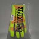 ZLUXURQ Gardening Gloves for Women and Men, Work Gloves for Yard Work (Large-9'', Fluorescent Green(touchscreen))