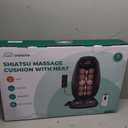 Snailax Back Massager with Heat, Gifts for Men, Women, Electric Deep Tissue Kneading Full Body Massage Chair for Back Pain, Home, Office Use, App Control