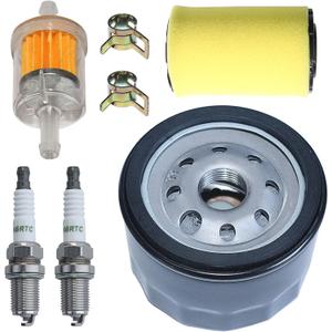 Adefol Air Filter Oil Filter Tune Up Kit for Husqvarna YTH22V46 YTH2348 YTH24V48 Z246 YTH18542 Z254 YTA24V48 YTA18542 YTH24V54 YTA22V46 Mower w/ 17.5hp 19.5hp 20hp 21hp Engine