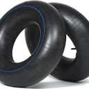 AR-PRO 23x10.5/9.5/8.5-12 Inner Tube Replacement With TR-13 Straight Valve Stem (2-Pack) - For Golf Cart, Tractor, John Deere Lawn Mower, Snowthrowers, Tillers, Trailers, Wheelbarrows and ATV's