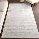 nuLOOM Cailin Geometric 2x8 Machine Washable Runner Rug for Living Room Bedroom Dining Room Entryway Hallway Kitchen, Ivory/Cream