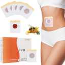 30Pcs Belly Patch, Waterproof Stickers for Women Girls, Natural Belly Sticker for Women & Men, Belly Pads Navel Sticker, Sweatproof Patches, Comfortable and Easy to Use