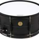 Tama Steel Snare Drum - 6.5 Inches X 14 Inches - Black Black