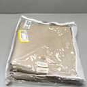 Majestic Giftware PU Faux Leather Rectangle Tablecloths | (TCE19-5490) Dark Beige Waterproof & Spill Proof Dining Table Cover | Decorative Washable Tablecloth for Home, Kitchen, Party (54X90)