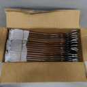 Wooden Shirt Hangers - Pack of 30 Sturdy Wood Hangers, Ideal for Laundry & Everyday Use, Heavy Duty, Walnut