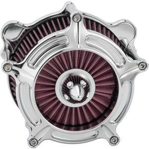 High-Performance Air Filter Cleaner for Harley Davidson Dyna FXDLS (2017), Softail (2016-2017), Touring (2008-2016), and Trike (2008-2016) Models Red