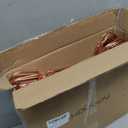16.5" Rose Gold Copper Clothes Hangers - 30 Pack,Heavy Duty Strong Metal Hanger for Storage Display Sling Organization of Coat Shirts Dresses Jacket Elegant Standard Suit Accessory