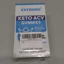Keto ACV Gummies, 2000mg Apple Cider Vinegar Gummies, Extra B6 B12 Folate Support, for Women and Men Weight Loss (60 Gummies), Expiry: 11/2027