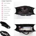 Lunch Tote Bag for Women, 15.6 In Laptop Bag with Insulated Lunch Compartment, lunch bag women, Work Bag, With Purse