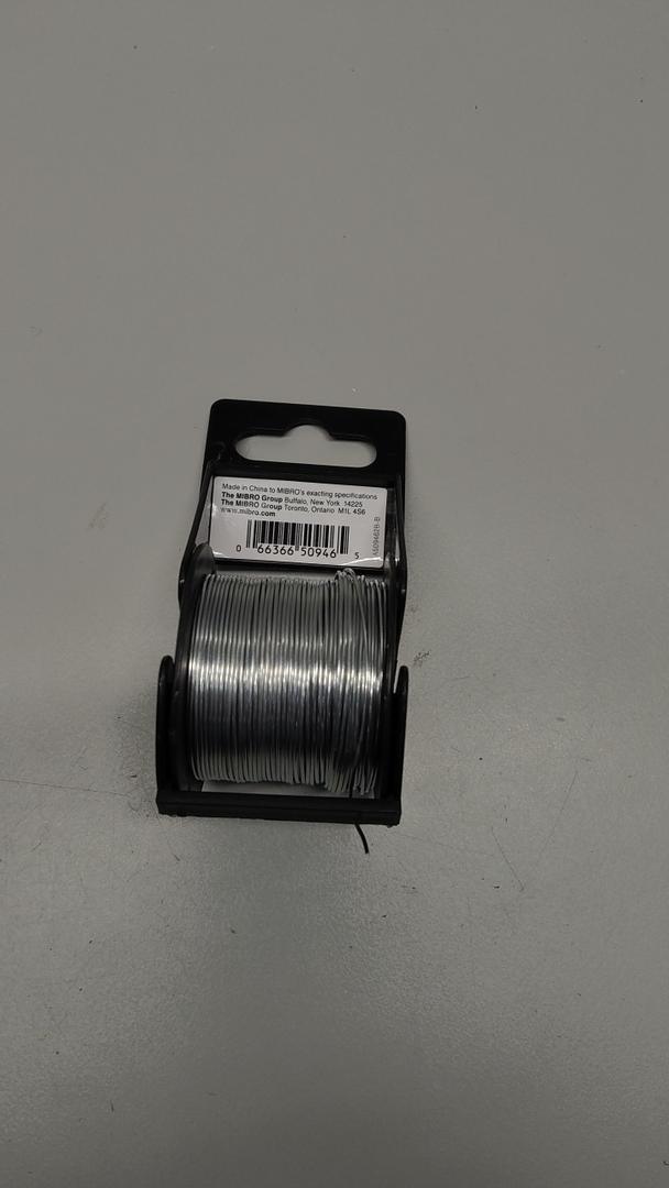 Galvanized Steel Wire by King Chain, 20 Gauge, 98 Feet