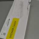 EUDELE Adhesive Shower Caddy, 5 Pack Rustproof Stainless Steel Bath Organizers With Large Capacity, No Drilling Shelves for Bathroom Storage & Home Decor (Black)