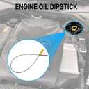 XQSMWF Engine Oil Dipstick,Compatible with Mercedes-Benz ML350,GL350 2012-2016 3.0 3.5 4.7L # 6420104172