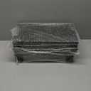 4 Pack Slatwall Shelves, 15.7 x 7.9 Inch Metal Rectangular Slatwall Shelf Organizer Hanging Panel Accessories for Garage Store Room Office Storage Boutiques Retail Display(Black)