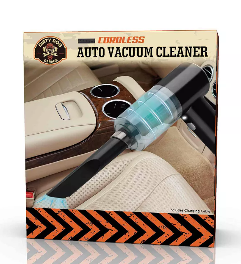 DIRTY DOG Cordless Wireless Charging Auto Vacuum Cleaner