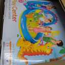 Intex 11' x 7.5' x 44" Dinoland Play Center Kiddie Inflatable Outdoor Swimming Pool