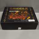 35PCS Griddle Accessories Kit, Flat Top Grill Accessories Set for Blackstone and Camp Chef, Grill Spatula Set with Enlarged Spatulas, Basting Cover, Scraper for Outdoor Barbecue