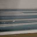 Lovdeco Soft Blue Glass Subway Tile, Glass for Bathroom Kitchen Shower Backsplash Wall, 4 x 12 Inches, 4 Sq.Ft.