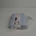Linen Closet Light Blue Organic 100% Cotton Full Bed Sheets Ultra Light, Breathable, Cool & Crisp Wicks Away Moisture, Deep Pocket, Fully Elasticized 4 Piece Sheet Set, Fits up to 18" Mattress