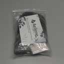 Grey Wig for Women, Grandma Silver Gray Short Curly Old Lady Synthetic Wigs with Glasses, Eyeglass Retainer Chain,Pearl Necklace for Daily Cosplay Party Halloween Costume (5 Pieces)