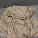 Rectangle Table Cloth Cover Waterproof Elastic Fitted Polyester Fitted Tablecloths for 6 Foot Tables for Indoor,Picnic, Camping, Outdoor 60" x 30"Wood Grain