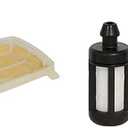 Air Filter Service Fuel Filter and Spark plug Kit Lawn Mower Replacement Parts Set fit for Stihl MS171, MS181 and MS211 Chainsaw Models