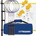 Triumph Badminton Set with Steel Construction, Small
