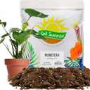 Soil Sunrise Monstera Houseplant Potting Soil Mix (12 Quarts) Custom Blend for Growing and Repotting