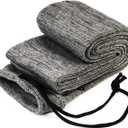 GUGULUZA Archery Bow Case 68'' Length Soft Silicone Treated Traditional Bows Sock Long Recurve Sack Cover