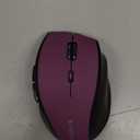 E-YOOSO Wireless Mouse for Laptop, Portable Optical Computer Mouse, 6 Buttons, Cordless 2.4GHz with USB Receiver, 5-Level 4800 DPI, 18 Months Battery Life, for PC, Chromebook, Windows, Mac(Purple)