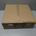 Lanpesting Farmhouse Walnut Chandelier with Chain,16 Inch Modern Geometric Rustic Vintage Hanging Pendant Ceiling Light Fixture for Dining Room Bedroom Kitchen Island Hallway Foyer Entryway