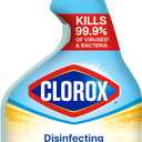 Clorox Disinfecting All Purpose Cleaner, Bleach Free, Crisp Lemon, 32 Fluid Ounces (Pack May Vary)