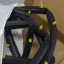 Hood Seal Strip Compatible with 2011-2021 Jeep Grand Cherokee 2011-2025 Dodge Durango, Front Seal with Rivets Replace# 68070493AA