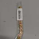 Cuban Link Dog Collar, Bling Diamond Rhinestone Glitter Metal Chain Chain Dog Necklace Pet Jewelry for Puppy XXS XS Small Medium Large Dogs Cats (Pink 8inch)